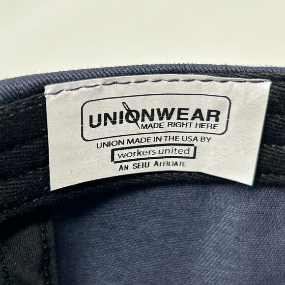 Transport Workers Labor Union Local 555 Hat Cap Blue Snapback AFL CIO TWU USA - Picture 8 of 9